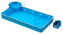 Басейн поліпропіленовий (чаша діагональ) 3